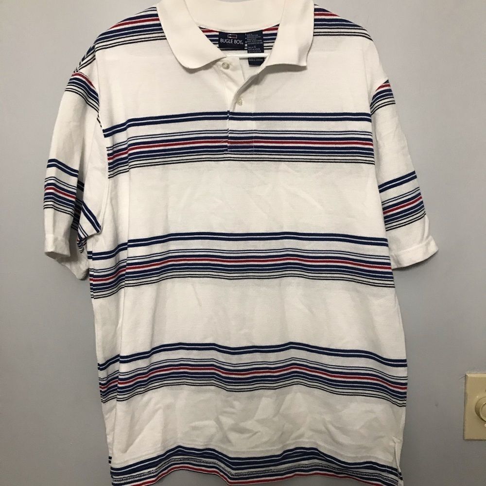 Men’s Vintage Bugle Boy Polo Top
